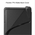 Giopuey &uuml;mbris, &uuml;hildub Kobo Libra Colouriga, klapp&uuml;mbris, pehme silikoonist tagak&uuml;lg [klambrifunktsioon], nahasarnane tekstuur &ndash; lill