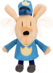 Jakks Pacific Dog Man - 32 cm funktsionaalne pl&uuml;&uuml;sfiguur, kvaliteetne pl&uuml;&uuml;smaterjal, k&otilde;rvad lehvivad, et t&auml;iendada Dog Man raamatukogu