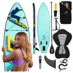 Wkersiy Sup Pro laud 180kg stand up paddle t&auml;ispuhutav 340cm M&otilde;lad Iste Seljakott