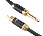Klotz v.2 kaabel 6,3 jack mono - rca, 2,5 m