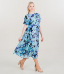 Vero Moda naiste kleit 10330423*02, sinine/must
