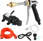 Auto veep&uuml;stolid, Yctze 12 V kaasaskantav 130 Psi survepesuri veepumba voolikukomplekt 80 W auto v&otilde;imas pesupuhastusvahend