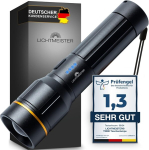 Lichtmeister&reg; Laetav Led taskulamp, 2000 luumenit, 5000 Mah aku, eriti ere