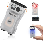 Wuben X3 Laetavad mini taskulambid koos laadimisjaama ja magnetiga, taskulamp 180 kraadi p&ouml;&ouml;rleva peaga, Ip65 veekindel, Led v&otilde;tmehoidja, 10 režiimi, Type-c laadimisrihm matkamiseks, kingitus