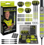 Winmau Michael Van Gerwen Mvg kinkekomplektid - 50-osaline noolekomplekt 4 varrekomplekti, 4 sulgede komplekti ja tarvikutega