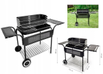 Acuno s&ouml;egrill, aia-, kaasaskantav, 3 riiulit + reguleeritav rest + rattad