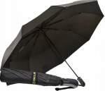 Meeste vihmavari, suur, must, tugev, 120cm automaatne unisex vihmavari
