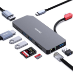 BENFEI 9-in-1 USB-C Dock, 100W, Must