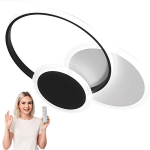 Moodne LED Ring laelamp 72 W 42 cm loft-stiilis &ndash; riputatav &uuml;mmargune elutuppa