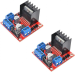 Dubeuyew L298n mootori juhtimiskontrolleri plaadi moodul Dual H Bridge Dc Stepper Arduino Smart Car Robot Mega R3 2560 Esp32 Esp826 jaoks (2 tk pakis)