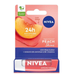 Huulepalsam Nivea 24H Mett-In Moisture Peach Shine, 5,5 ml
