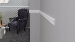 Seinaraamiliist Dls24 4,5cm x 1,8cm dekoratiivne stukk Xps Decorem