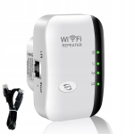 Wi-fi signaaliv&otilde;imendi v&otilde;imas repeater 300mb/s suur ulatus 2,4ghz