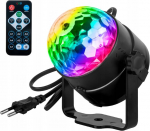Led disco pall rgb disko projektor prožektor peole laser