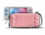 Tomtoc Slim Case &uuml;mbris Nintendo Switch Lite konsoolile, korallpunane
