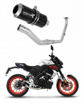 T&auml;ielik v&auml;ljalaskes&uuml;steemi komplekt Dominator Gp Black Yamaha Mt 125 (2021-2024)