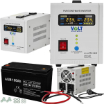 Avariitoide avariitoiteplokk ups katlale co 800e 12v + 100ah agm