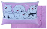 Padjap&uuml;&uuml;r 60 x 40 cm Sympatyczne Misie &ndash; 100% puuvill