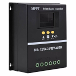 80a Firma p&auml;ikese laadimise regulaator Mppt kontroller 12v/24v/36v/48v Lcd