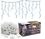 Paksud purikad j&otilde;ulude v&auml;lisvalgustid tugev valgus kardin 500 led valge