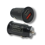 Autolaadija usb qc3.0 usb type-c v&otilde;imas