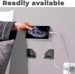 Sciuu universaalne seinakinnitus tahvelarvutile/mobiiltelefonile/ruuterile, mitmek&uuml;lgne hoidik seadmetele paksusega < 2 cm, seinariiul &uuml;hildub Ipad/iphone/samsung/kindle/e-readeriga, 2 komplekti