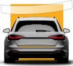 Lackschutzshop L&auml;bipaistev v&auml;rvikaitsekile, sobib toyota aygo-x/aygox alates tootmisaastast 2022 &ndash; pakiruumi l&auml;ve kaitse, auto tarvikud kriimustuste, servakaitse ja p&otilde;rkeraua kaitseks