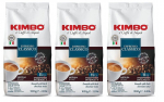 Kimbo Espresso Classico kohvioad, keskmise r&ouml;stiga, terved kohvioad, keskmise r&ouml;stiga, 1 kg Napoli kohvi kott, 3 tk pakis