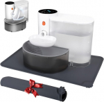 Goyjoy nutikas lemmiklooma veefont&auml;&auml;n, juhtmevaba kassi veefont&auml;&auml;n ilma filtrita, &uuml;liv vaikne kassi font&auml;&auml;n, reovee eraldamine ja alati v&auml;rske vesi (sisaldab silikoonist s&ouml;&ouml;tmismatti)