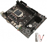 Ciciglow H61a emaplaat, 16gb Ddr3x2 m&auml;nguarvuti emaplaat, toetab Vga Hdmi Sata2.0 Lga 1155 Pin Atx emaplaat I7 I5 I3 protsessorile