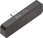 Skull & Co. Audiostick Bluetooth 5.0 juhtmevaba helisaatja adapter madala latentsusega ps5 / ps4 / nintendo switch / lite / muudele seadmetele - must