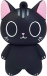 USB pulk Leizhan 32gb usb m&auml;lupulk kiire silikoonist m&auml;lupulk multifilmi m&auml;lupulk pliiats draiv s&uuml;learvutile arvutile pc windows (32gb, black cat)