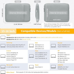 Hyzuo 15-16 tolline s&uuml;learvutikott komplekt Macbook Pro 16 M4/m3/m2/m1 Pro/max, 15 tolline Surface Book, s&uuml;learvuti kaitse&uuml;mbris 15 tolline 15.6 tolline hp dell lenovo thinkbook asus acer samsung huawei, kivihall