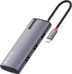 Tellur usb-c jaotur, pd 3.0 100w, hdmi, 3x usb 3.0