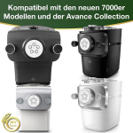 Minu pastatarvikud pastamasinatele, pastaketas, mis sobib Philips Pasta Maker Avance'ile, Matrix pastaketas omatehtud pastale, Rigati (s&uuml;damekujuline)