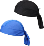 Piraadi pear&auml;tik, Yizhet 2 tk bandana m&uuml;ts, puuvillane bandana m&uuml;ts meestele ja naistele, niiskust imavad pear&auml;tikud joogaks, tenniseks, korvpalliks