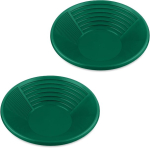 Relaxdays Kullapesu pann, 2 tk komplekt, kullapesu, K x L: 8 x 38 cm, plastik, 3 tsooniga pesupann, kullapann, roheline