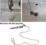 Create idea kuulketik kraanikausile 4 tk s-konksu ja poldikorgiga, kraanikausi &auml;ravoolukork, ketitarvikud koju, vannituppa, k&ouml;&ouml;ki