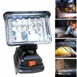 3 tolli led t&ouml;&ouml;valgusti halogeen makita liitiumakuga mit 2usb 16led