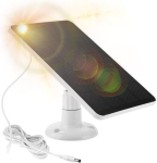 Irishom p&auml;ikesepaneel turvakaamerale ip6 veekindel 360 kraadi reguleeritav pidev toide 10w 5v laadimise p&auml;ikesepaneelidega dc5521 pordiga / 9,8 jala pikkuse laadimiskaabliga