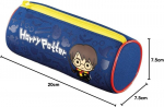 Maped Harry Potter laste 934801 kooli- ja k&auml;sit&ouml;&ouml;-pinal metallist lukuga, sinine