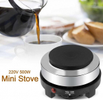 Ankroyu 220v 500w kaasaskantav pliit mini keeduplaat multifunktsionaalne keeduplaat kerge seljakotipliit kompaktne kuumutusplaat piima, vee ja kohvi soojendamiseks