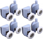 Yuanqian du&scaron;iukse asendusrullikud &uuml;livaiksed vannitoa l&uuml;kandklaasist ukserullikud (&phi;23mm, variant E, 8 tk/komplekt)