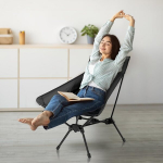 Anbte kokkupandav matkatool, kerge alumiiniumist kokkupandav matkatool, toetab 150 kg, vastupidav &uuml;likerge kokkupandav tool t&auml;iskasvanutele koos kandekotiga, kompaktne kokkupandav tool matkamiseks, reisimiseks, rannapiknikuks