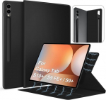 Daorange magnetiline &uuml;mbris samsung galaxy tab s10+ plus 2024 / s9 fe+ plus / s9+ plus 12.4 tolli tahvelarvutile, kerge &otilde;huke &uuml;mbris peidetud s pen hoidjaga samsung tahvelarvutile s10+/s9 fe+/s9+ (must)
