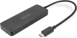 Digitus 3 pordiga Mst videojaotur Usb-c ja 3x Hdmi