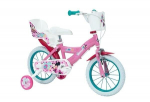 Laste jalgratas Huffy Minnie 14", roosa/valge