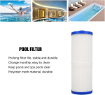 Natudeco basseini filter, pol&uuml;esterkanga spaafilter lastele, asendusbasseini filter, spaafilter Pleatco Pww50l jaoks