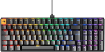 Glorious Gaming Gmmk 2 Full Size (96%) &ndash; mehaaniline m&auml;nguriklaviatuur, alumiiniumraam, kohandatav, doubleshot klahvikatted, Glorious Fox l&uuml;litid, klahvip&otilde;hine Rgb, P&otilde;hjamaade Qwerty paigutus - must