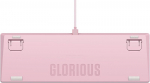 Glorious Gaming Gmmk 2 Full Size (96%) Barebones (ainult raam) &ndash; mehaaniline m&auml;nguklaviatuuri p&otilde;hikorpus, Fullsize (96%), alumiinium, individuaalselt kohandatav, Rgb, International / Iso paigutus - roosa